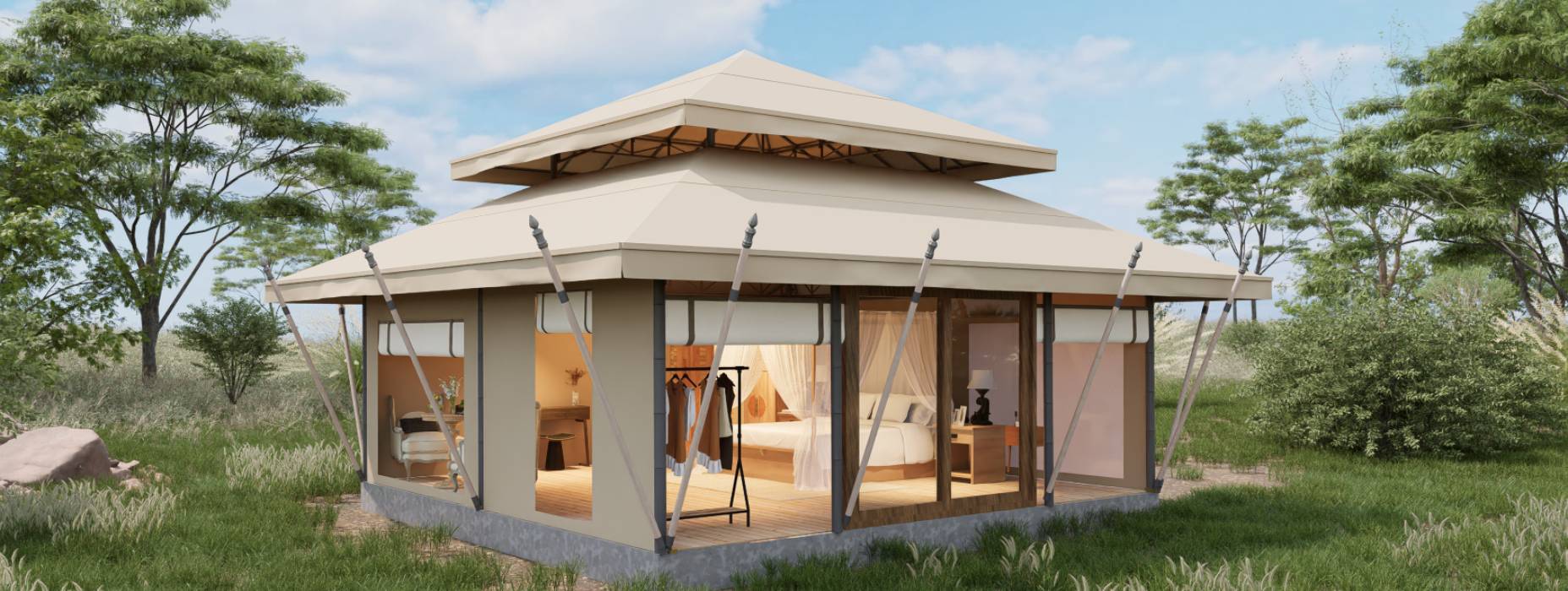 新邱区户外野奢帐篷